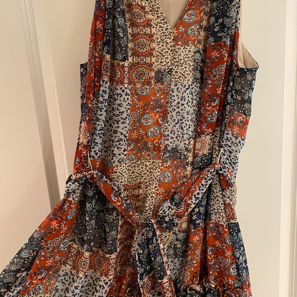 Vici Patchwork Dress - image 2